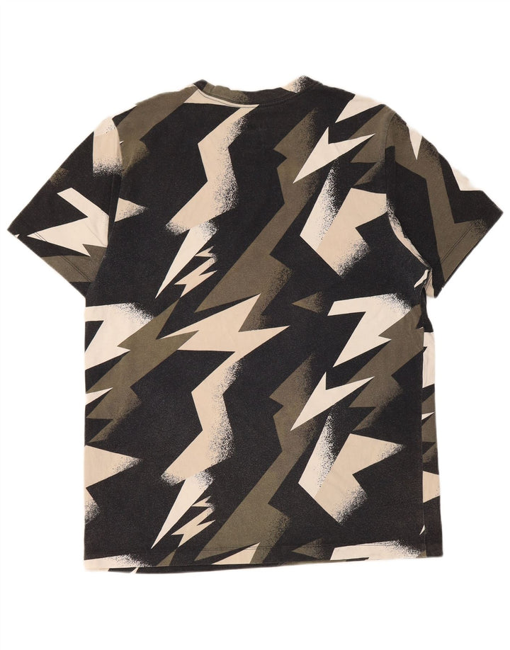 Camiseta Jordan Masculina Standard Fit Graphic Top Médio Multicolorido Geométrico