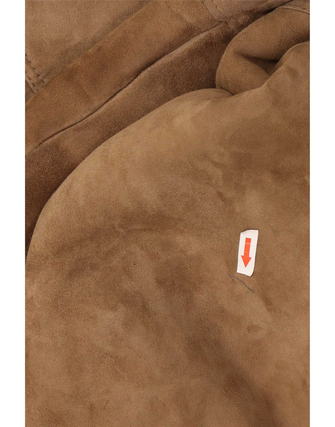 Jaqueta masculina vintage Shearling IT 52 XL bege