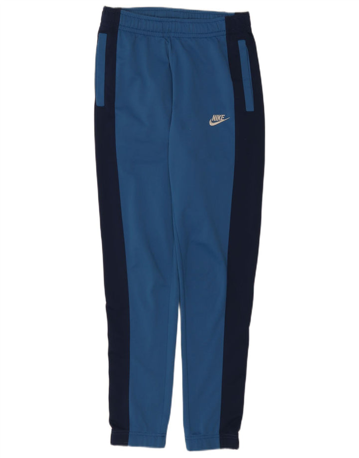 Calça de treino masculina Nike Joggers XS azul colorblock poliéster