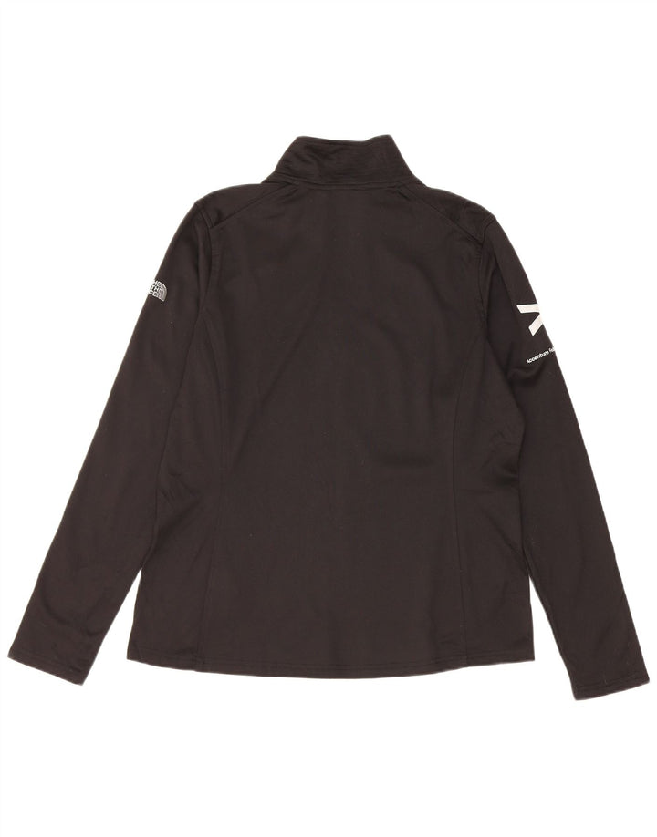 The North Face feminino pulôver gráfico moletom top Reino Unido 16 grande preto