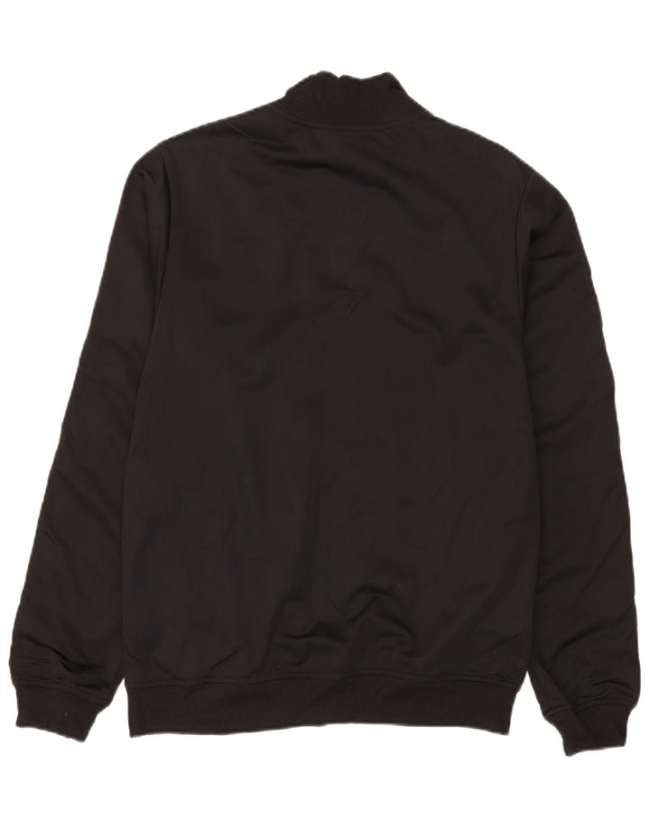 Umbro Mens Graphic Tracksuit Top Jaqueta Médio Poliéster Preto