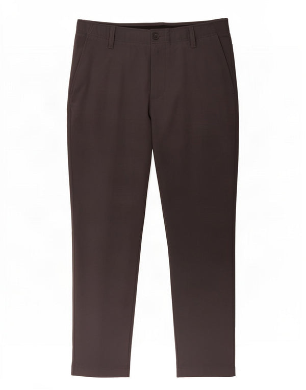 Under Armour Mens Slim Chino Trousers W34 L30 Grey Polyester