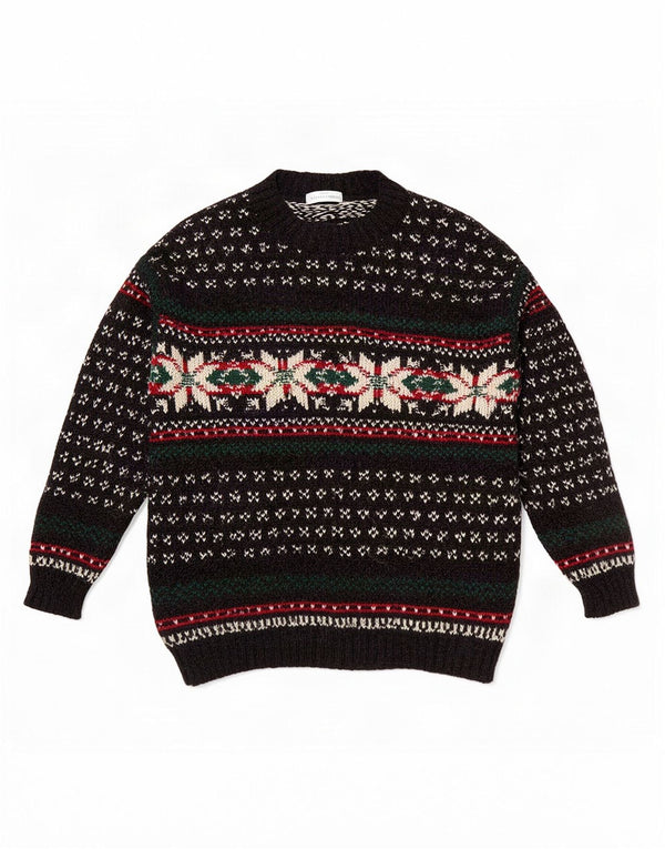 Suéter masculino Marks & Spencer St. Michael com gola redonda XL preto