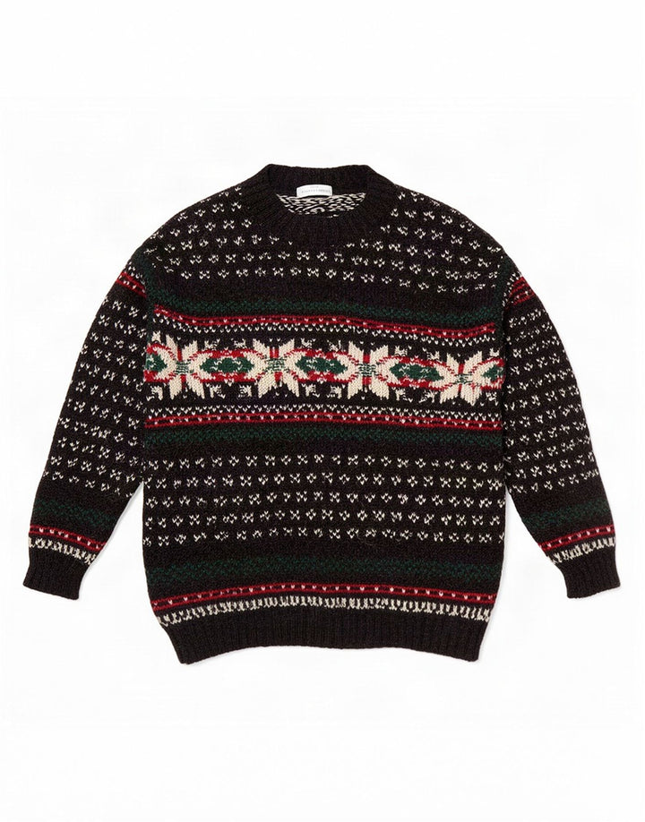 Suéter masculino Marks & Spencer St. Michael com gola redonda XL preto
