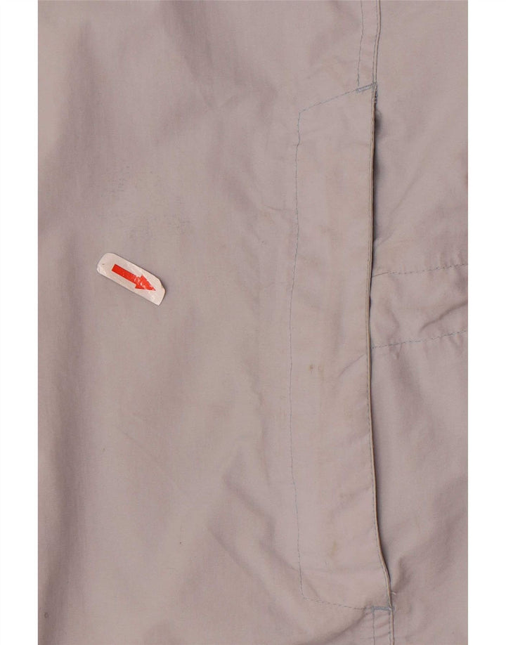 Jaqueta de chuva feminina com capuz e capuz Sprayway UK 18 XL cinza colorblock