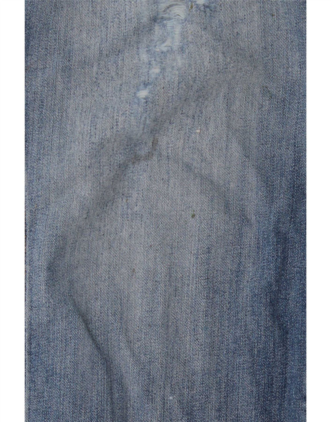 Wrangler Calça jeans reta masculina desgastada W38 L27 azul