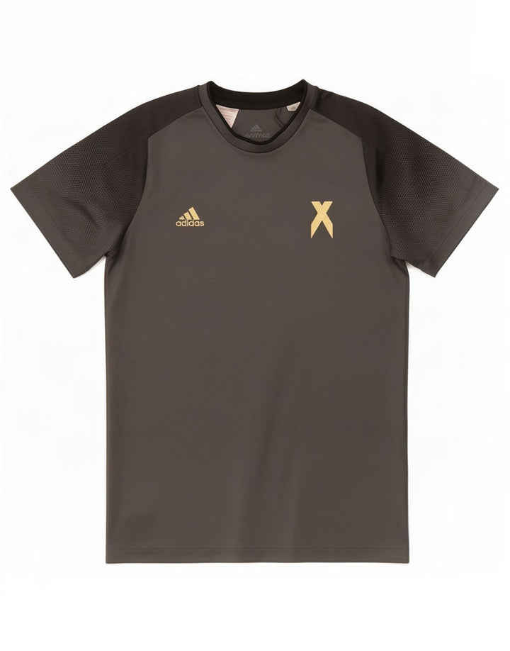 Top Adidas Menino 13-14 Anos Cinza Poliéster