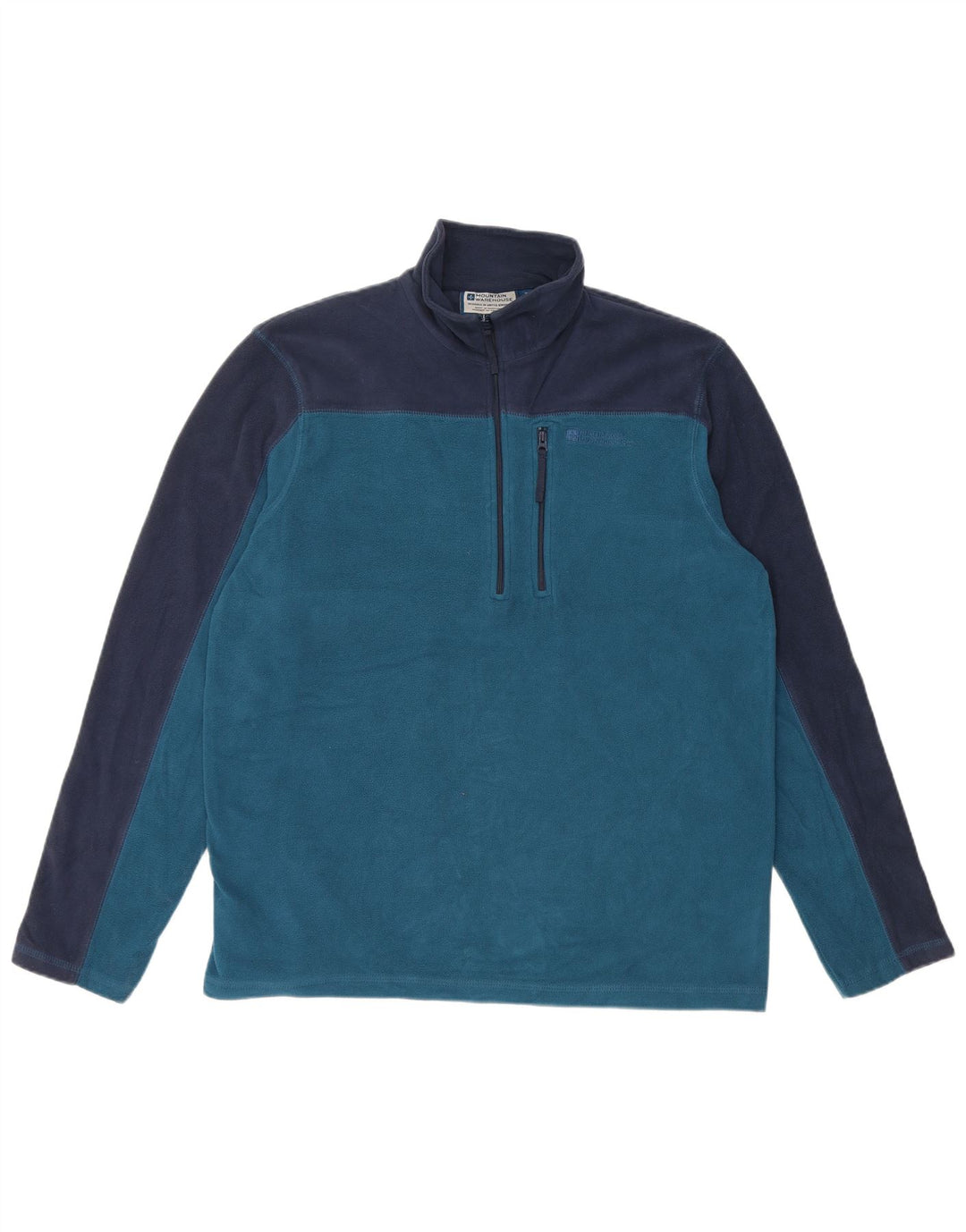 MOUNTAIN WAREHOUSE Suéter de lã masculino médio azul marinho colorblock