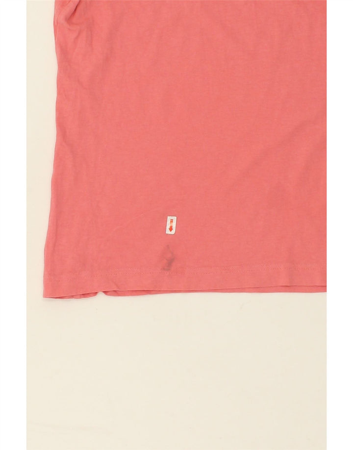 ADIDAS Girls T-Shirt Top 11-12 Years Pink Cotton Vintage Adidas and Second-Hand Adidas from Messina Hembry 