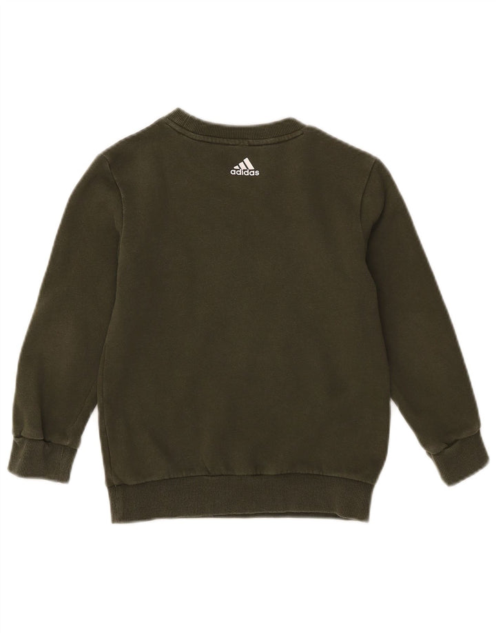 Adidas Meninos Treino Completo 6-7 Anos Algodão Cáqui
