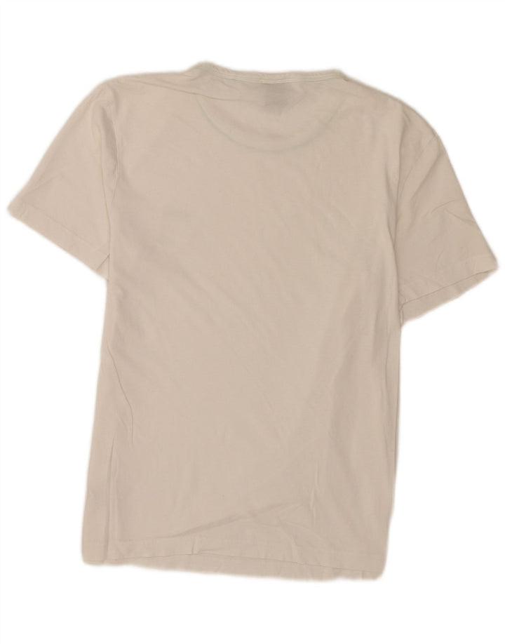 Camiseta masculina Hugo Boss Top médio algodão branco