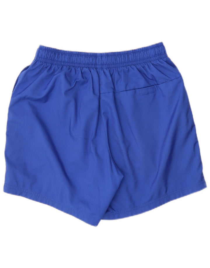 Shorts esportivos masculinos Nike grandes azuis