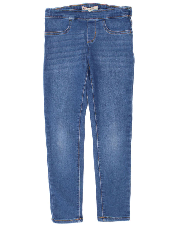 Levi's Girls Jegging Jeans 6-7 Anos W24 L23 Azul Algodão