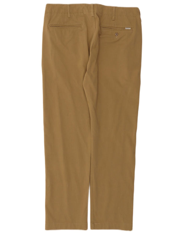 Calça jeans reta masculina Levi's W32 L30 algodão bege