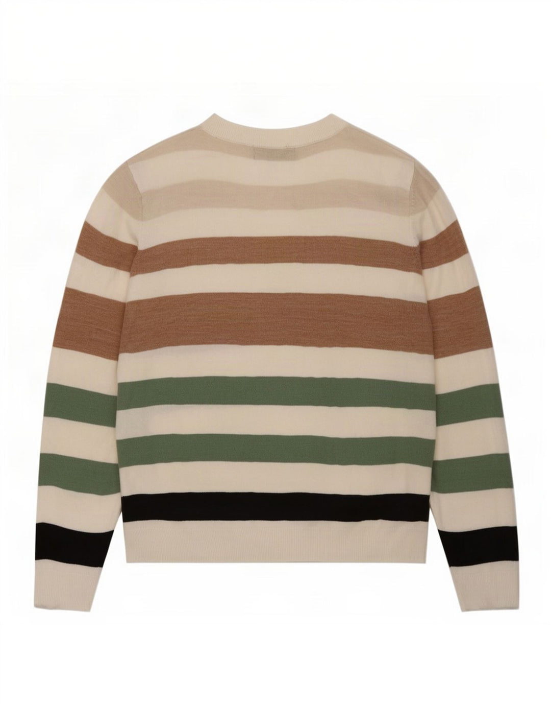 Suéter feminino Marks & Spencer com decote em V Reino Unido 16 grande multicolorido