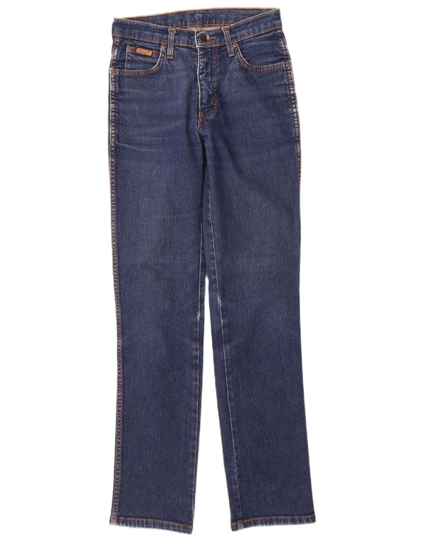 Wrangler feminino ROXANNE jeans retos W24 L30 algodão azul
