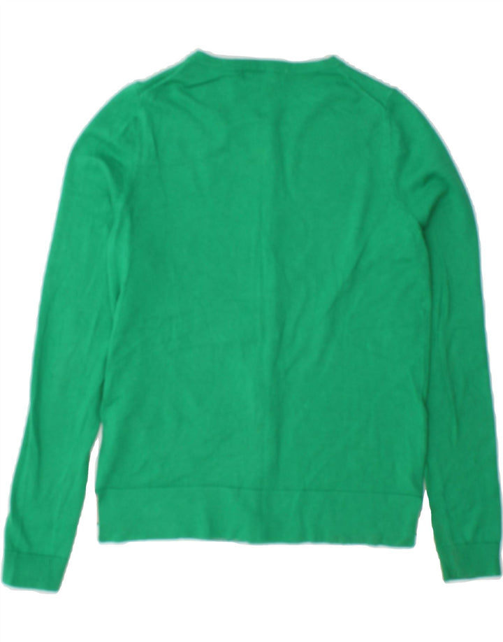 BODEN Womens Cardigan Sweater UK 6 XS Green Cotton Vintage Boden and Second-Hand Boden from Messina Hembry 