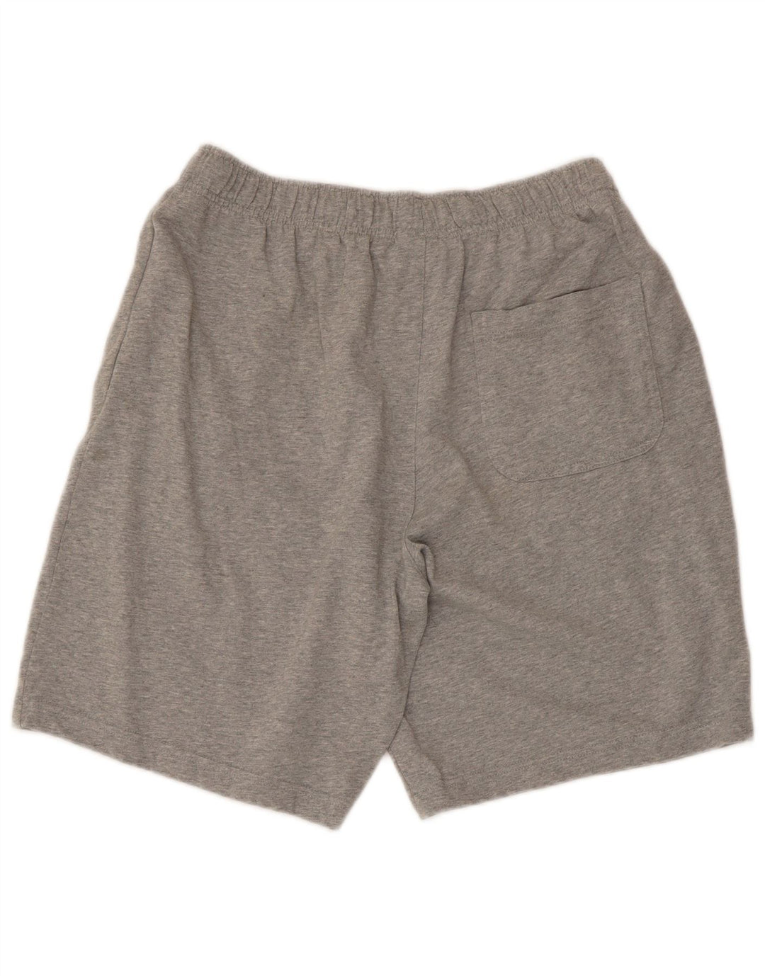 Shorts esportivos masculinos Nike médio cinza manchado de algodão