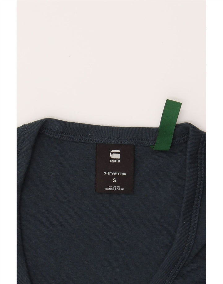 G-STAR Mens T-Shirt Small Navy Blue Cotton Vintage G-Star and Second-Hand G-Star from Messina Hembry 