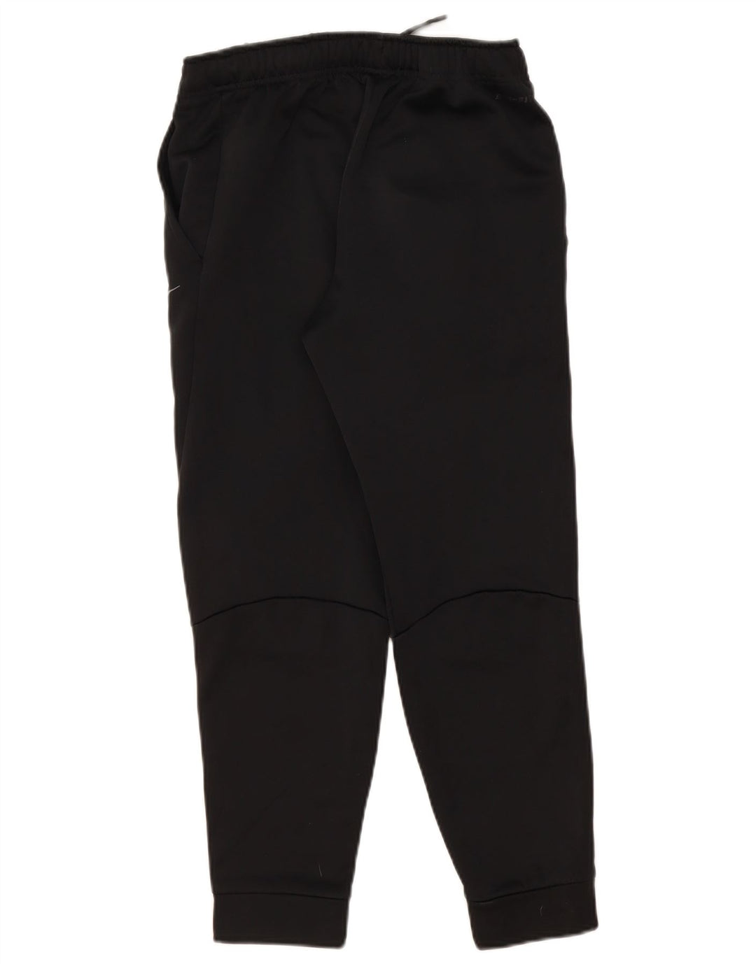 Nike Womens Dri Fit Calça de treino Joggers pequeno poliéster preto
