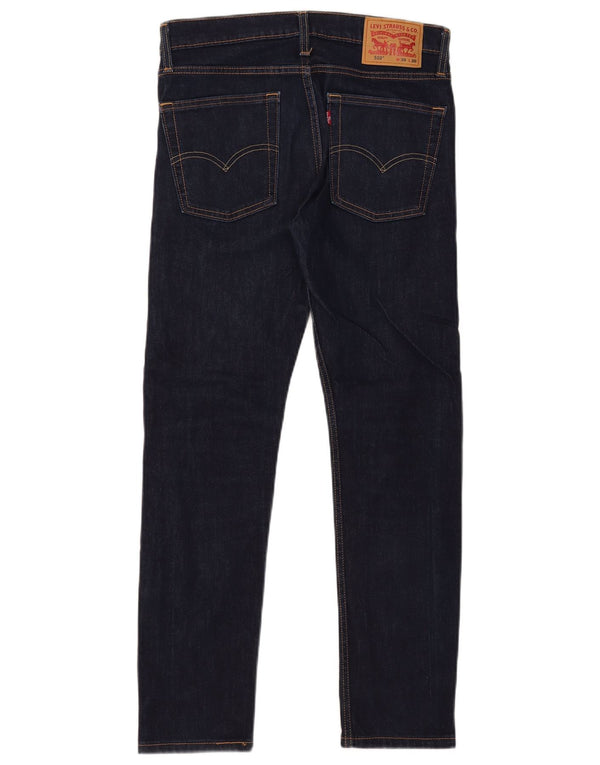 Levi's Masculino 510 Skinny Jeans W30 L30 Azul Marinho Algodão