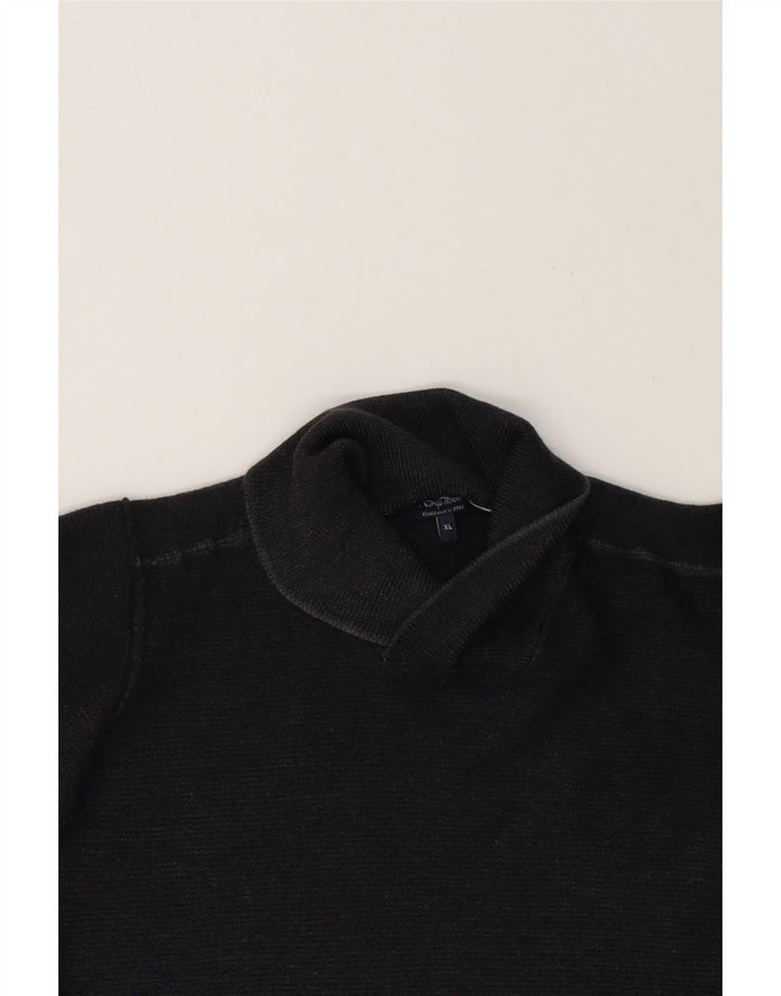 ARMANI Boys Shawl Neck Jumper Sweater 10-11 Years XL Grey Wool Vintage Armani and Second-Hand Armani from Messina Hembry 