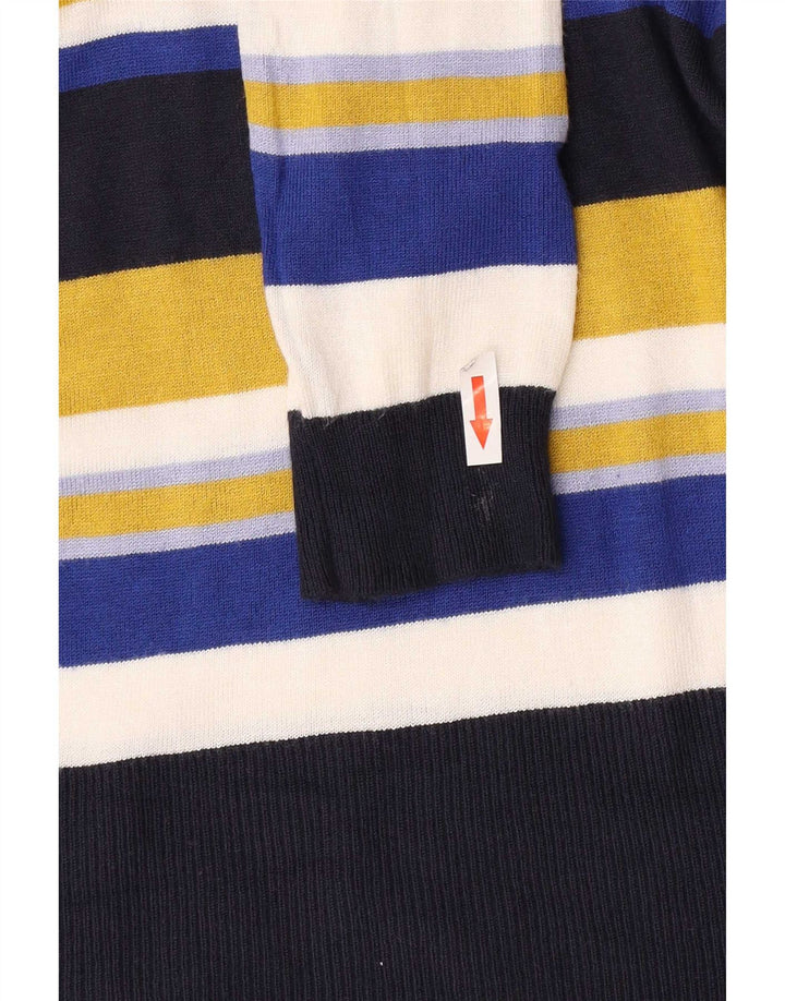 Vestido jumper feminino de manga comprida Marks & Spencer Reino Unido 10 pequeno multicolorido