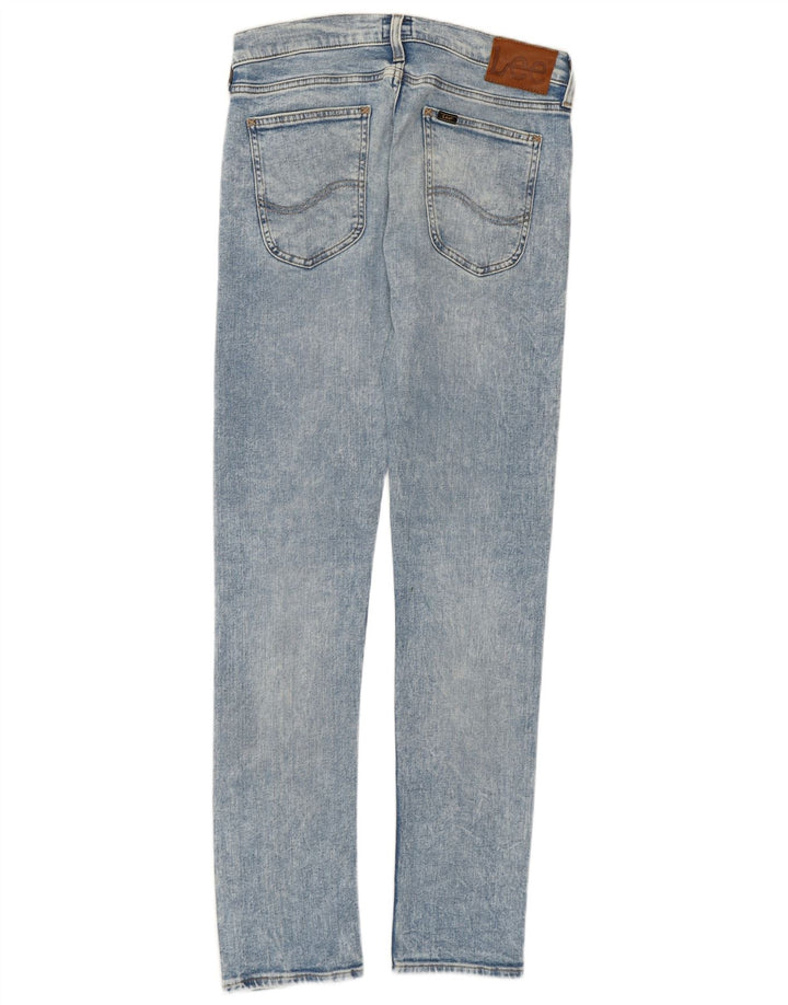 Lee Mens Luke Slim Fit Calça Jeans W30 L32 Azul Algodão