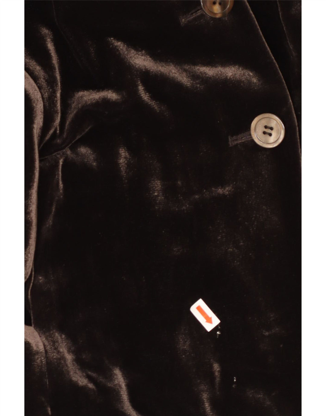 Jaqueta blazer feminina APRIORI com 3 botões Reino Unido 14 grande seda marrom