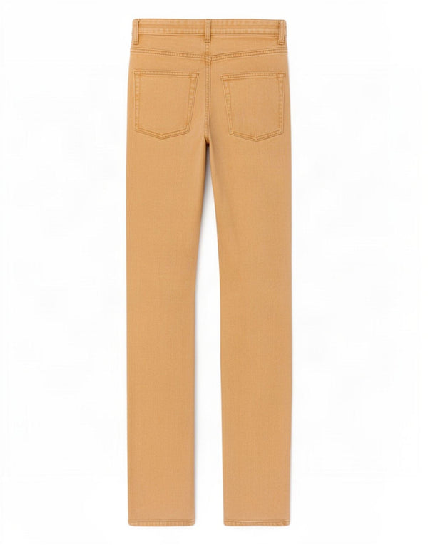 Zara Jeans Slim Feminino EU 36 XS W26 L33 Algodão Bege