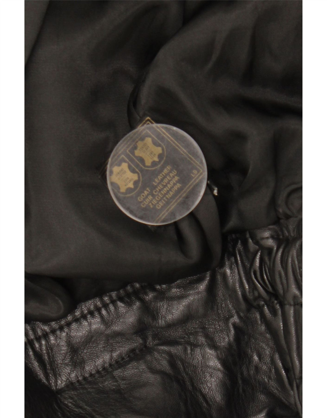 Jaqueta de couro masculina AVANTI Reino Unido 40 grande couro preto