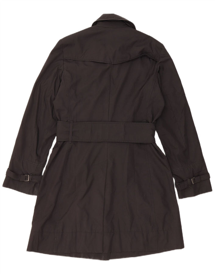 Casaco impermeável feminino Max & Co. UK 12 poliéster preto médio