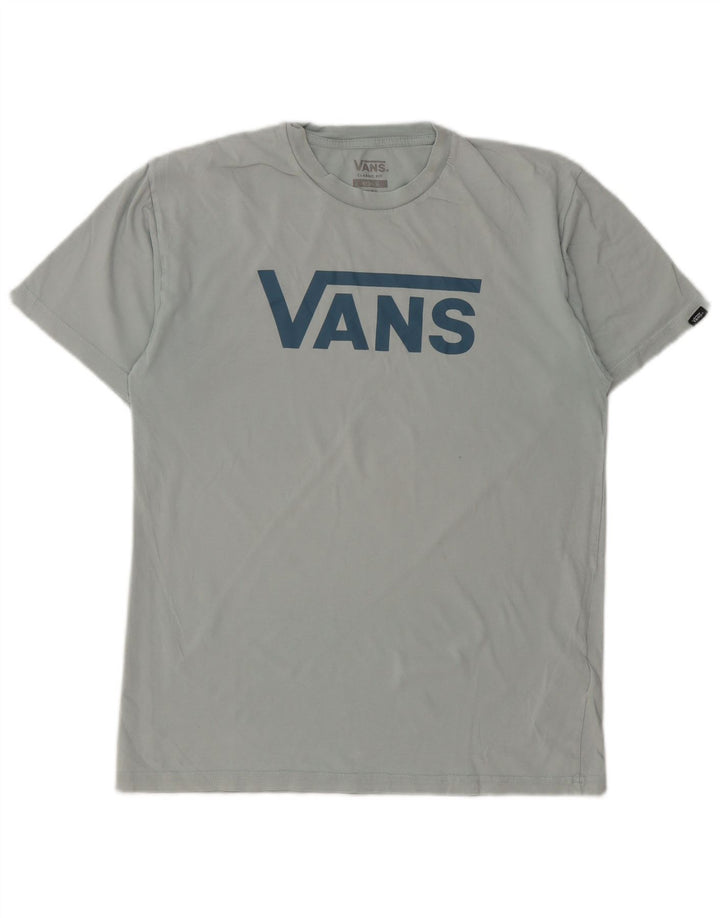 Camiseta masculina Vans Classic Fit Graphic Top Médio Azul Algodão