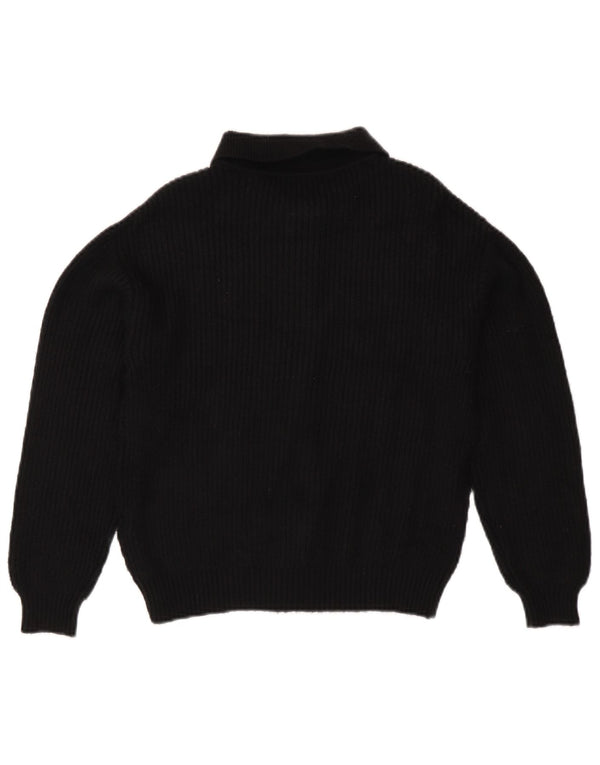 Suéter cardigã feminino Marks & Spencer UK 6 XS preto viscose