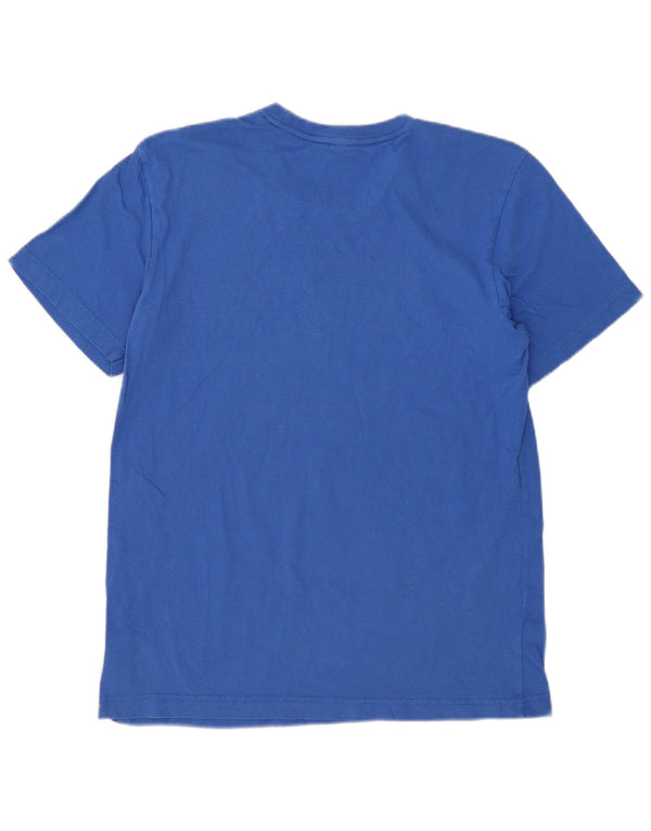 Camiseta Adidas Masculina Graphic Top Médio Algodão Azul