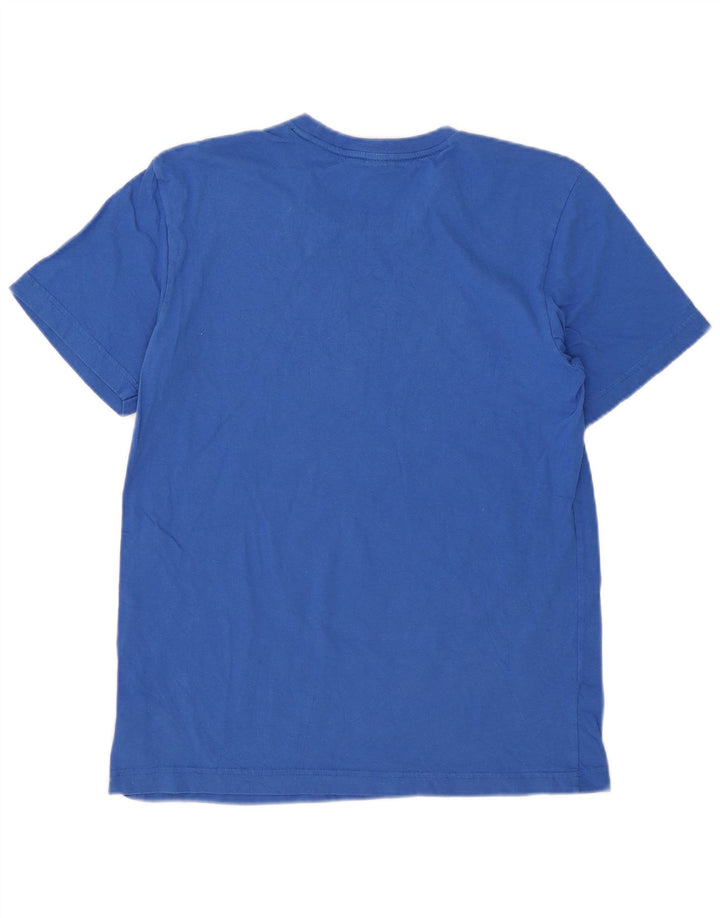 Camiseta Adidas Masculina Graphic Top Médio Algodão Azul