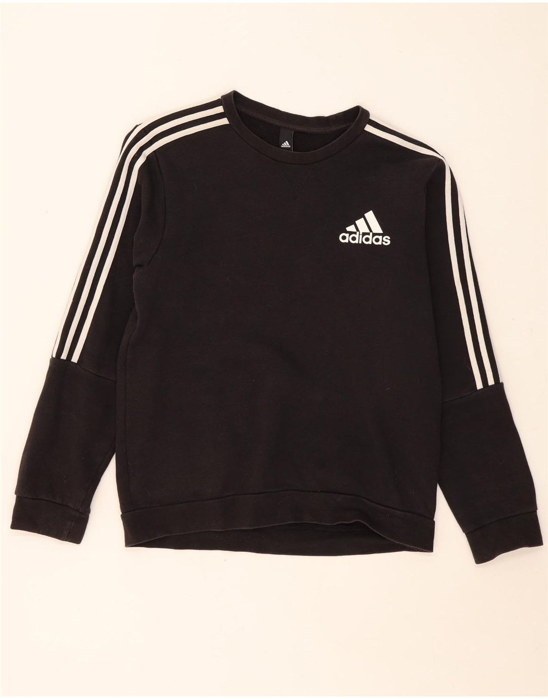 Adidas Mulher Suéter Jumper UK 16 Grande Preto