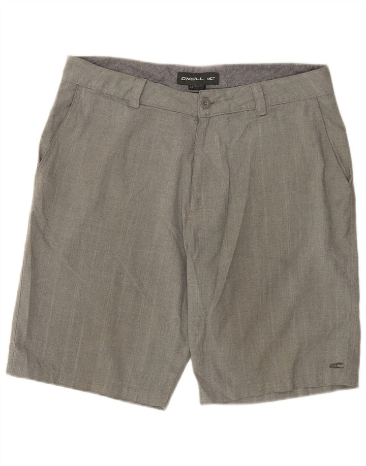 O'Neill Mens Chino Shorts W34 Grande Poliéster Cinza