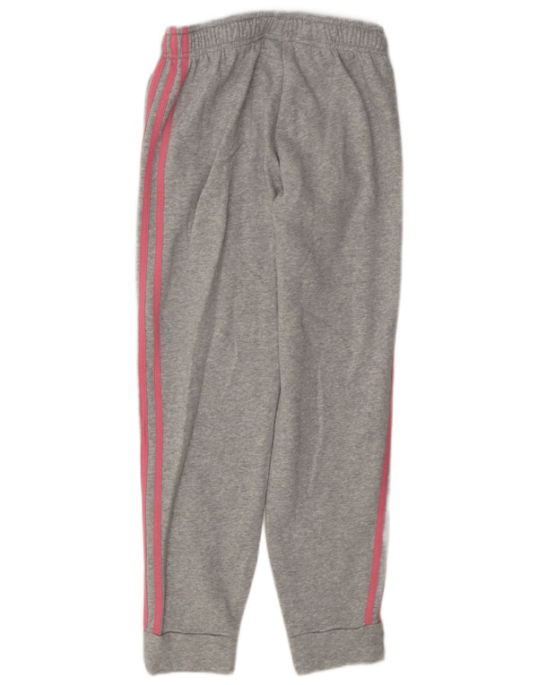 Adidas Meninas Calças de Treino Joggers 11-12 Anos Cinza Algodão