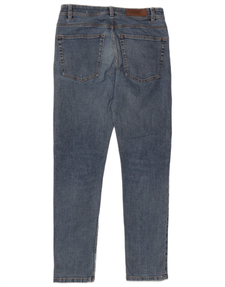 Benetton Jeans Slim Masculino W31 L30 Azul Algodão