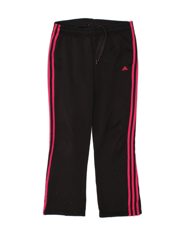 Calça Adidas Climalite Feminina UK 8/10 Pequena Poliéster Preto