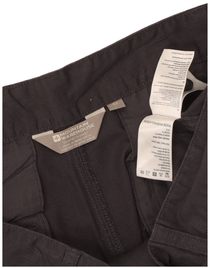 Shorts cargo masculino MOUNTAIN WAREHOUSE W42 2XL algodão cinza