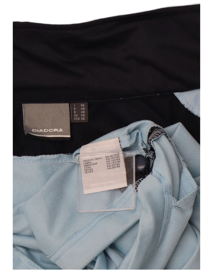 DIADORA Mens Treino Top Jacket UK 36 Pequeno Azul Colourblock Poliéster