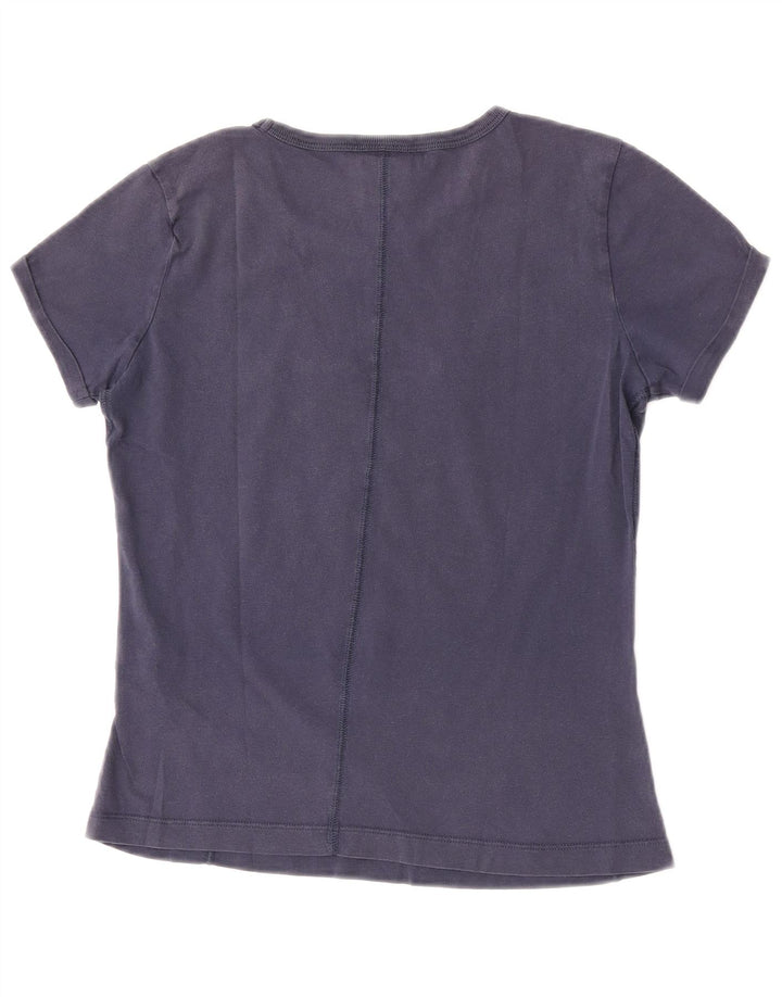 Camiseta feminina estampada Champion UK 12 médio azul marinho