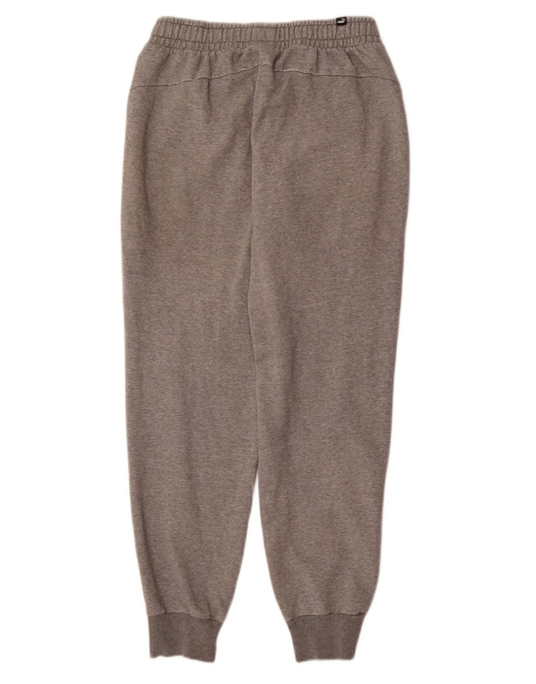 Calça de treino masculina PUMA joggers algodão cinza médio