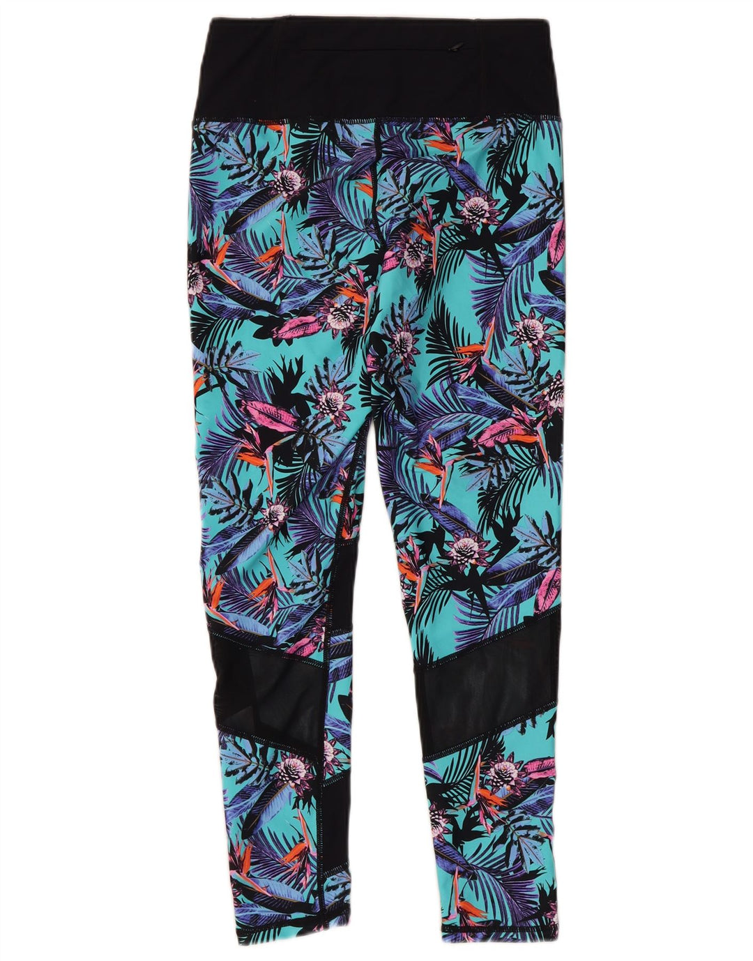Superdry Womens Graphic Crop Leggings UK 12 Médio Multicolorido Floral