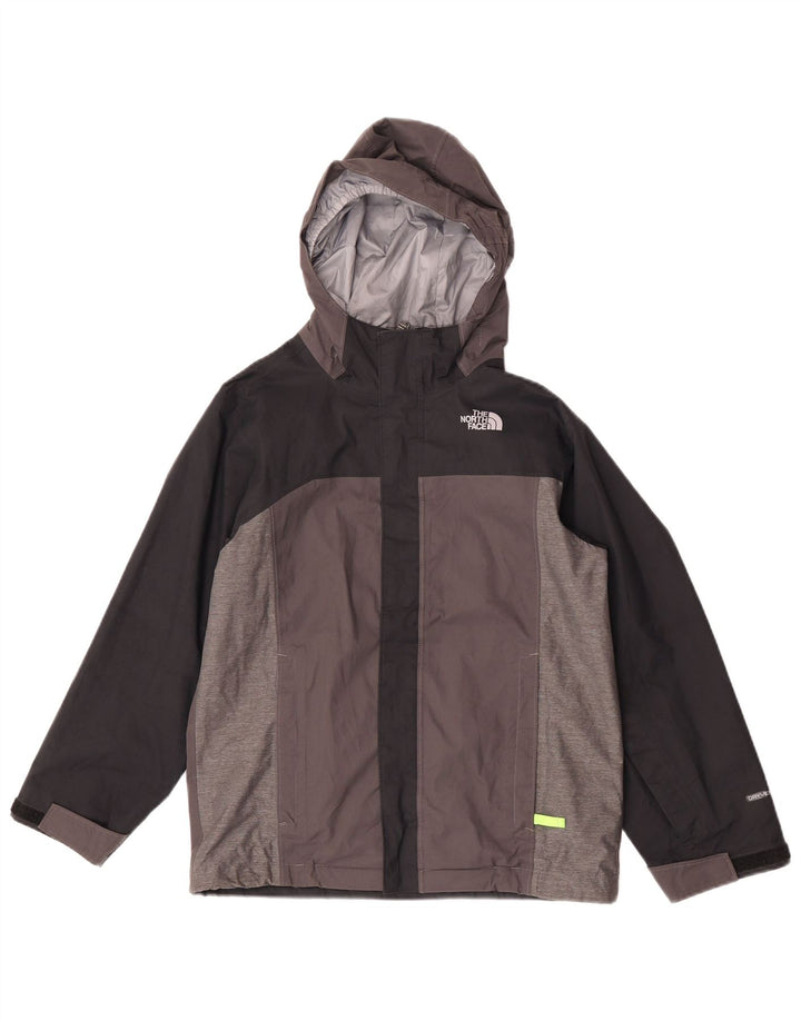 Jaqueta de chuva com capuz The North Face Boys 10-11 anos cinza médio poliéster