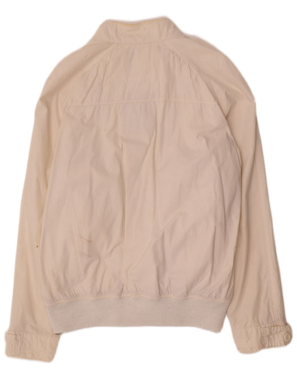 Jaqueta bomber masculina Zara Reino Unido 42 XL branca