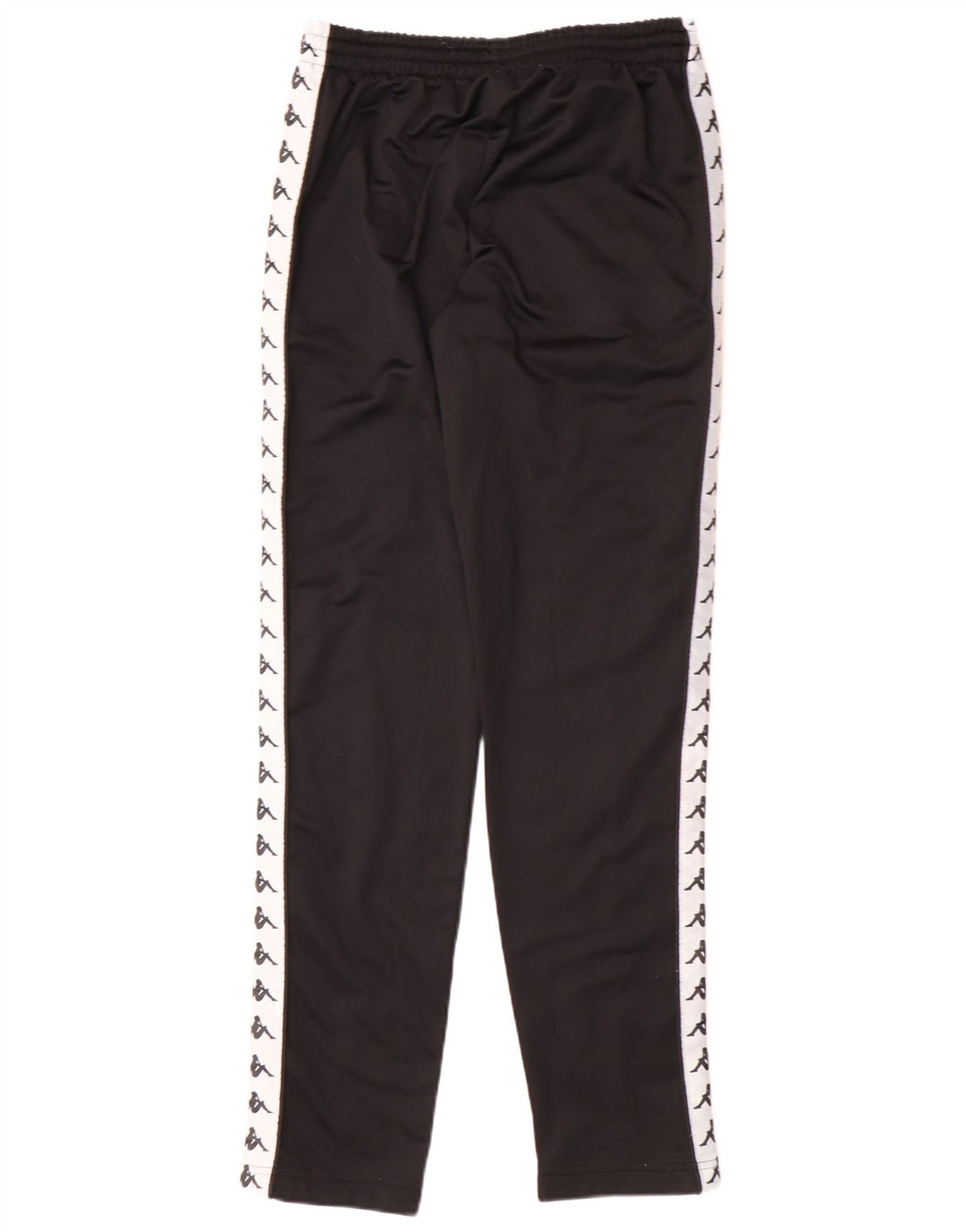 Kappa feminino gráfico completo agasalho Reino Unido 10 pequeno bloco colorido preto