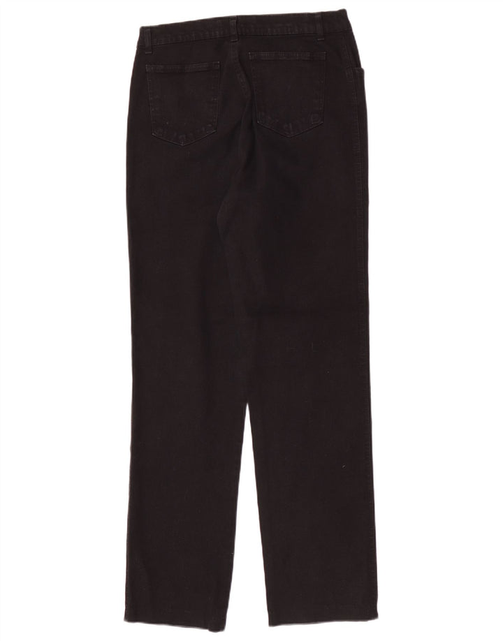 Bianca Maria Caselli Calça jeans reta feminina W28 L31 preta
